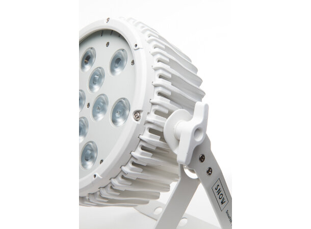 SnowPAR Pro Quad 10/W 10x8W Quad LED RGBW PC I/O,3&5 Pin DMX